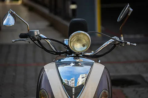 moto aparcada